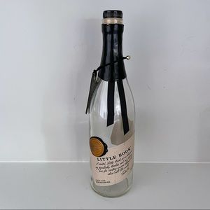 Empty Little Book Chapter 3 Bourbon Whiskey Bottle